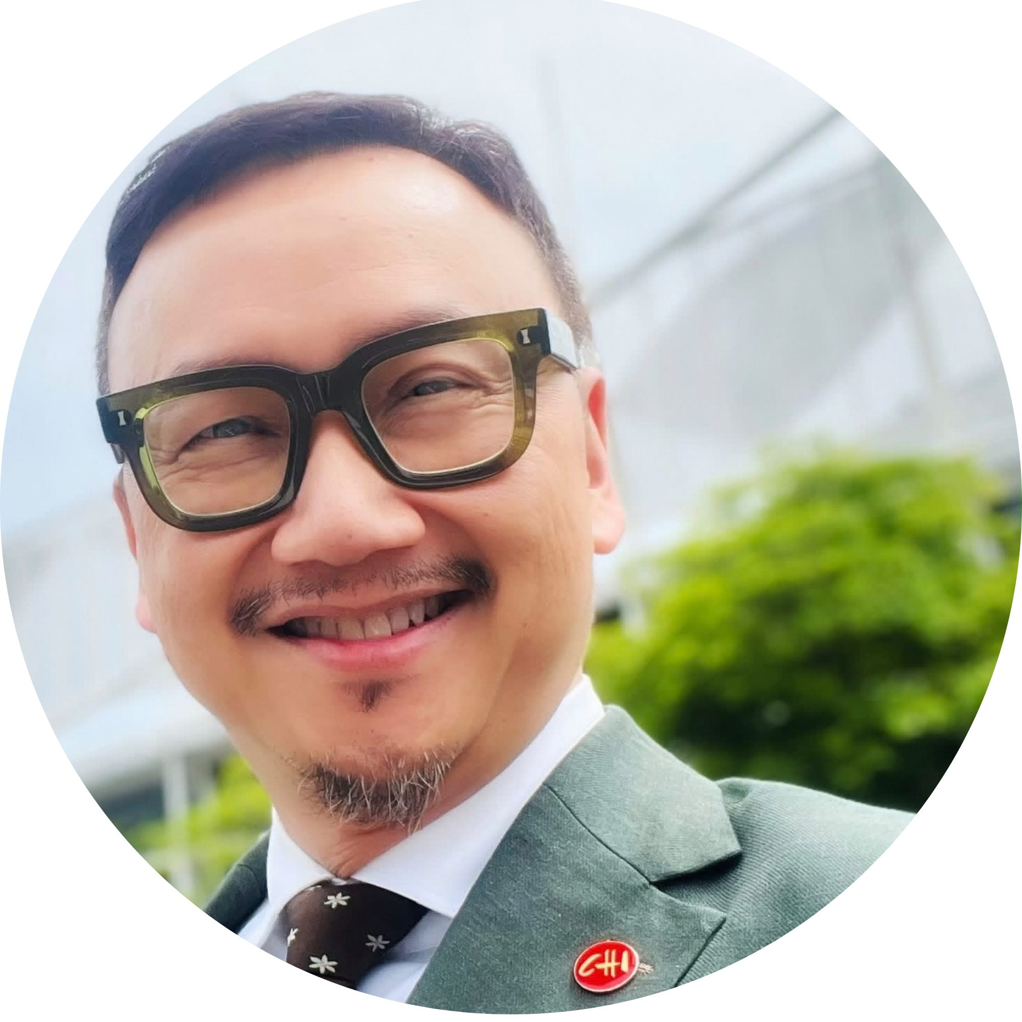 Photo and details of Prof Wong